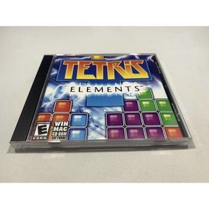 Tetris Elements Windows/Mac CD-ROM Software, 2004 PC Game